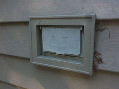 metal outlet box on siding|exterior outlet box vinyl siding.